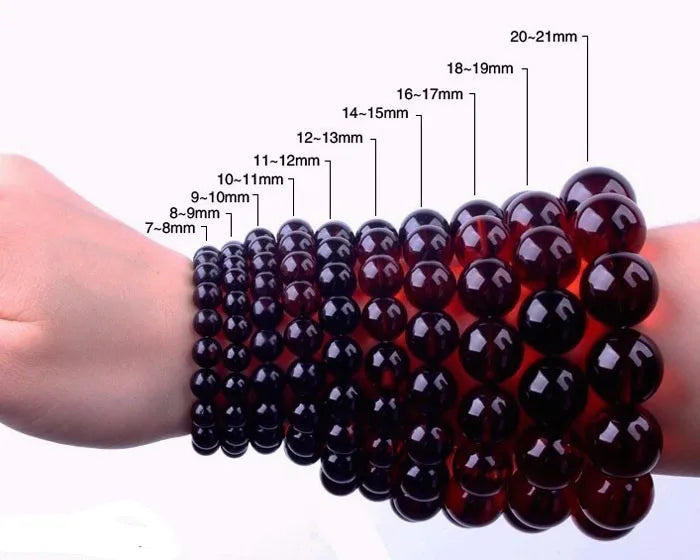 Blue Tiger Eye Natural Stone Beaded Bracelet Handmade Unisex Jewelry