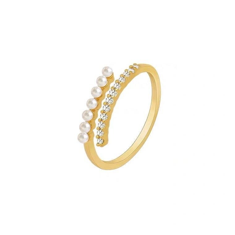 Pearl Ring Fashion Personality Index Finger Ring