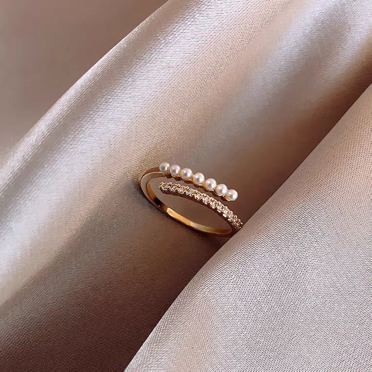 Pearl Ring Fashion Personality Index Finger Ring