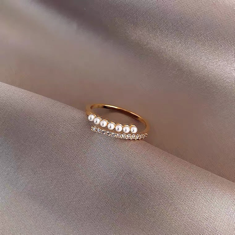 Pearl Ring Fashion Personality Index Finger Ring