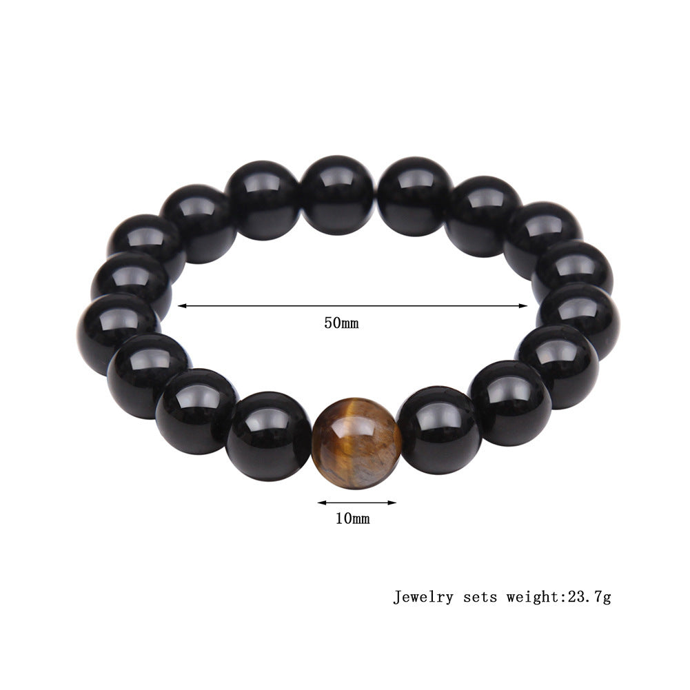 Tigereye Bracelet, Natural Stone Bracelet