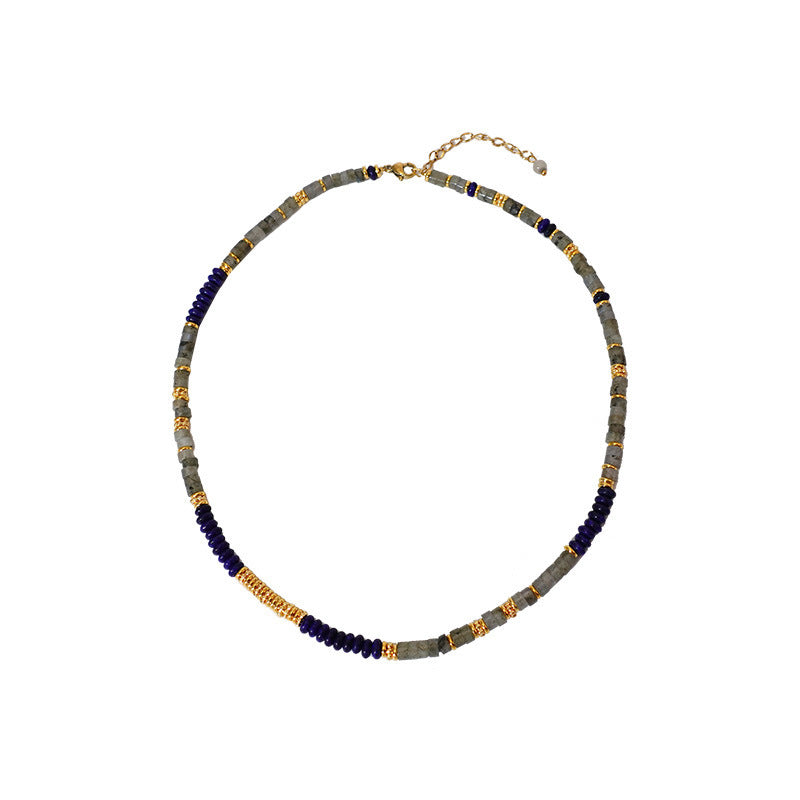 Handcrafted Natural Lapis Lazuli Pendant Necklace