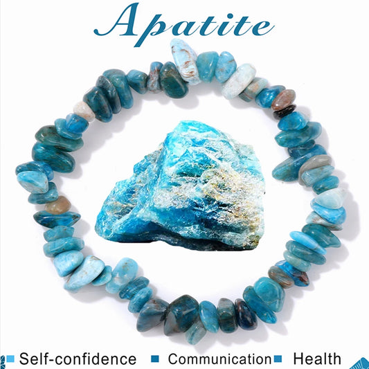 Featuring serene blue quartz stones, this adjustable bracelet brings a pop of cool color and tranquility to any look, ideal for layering or wearing solo