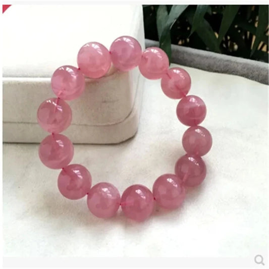 This mystical pink opal bracelet brings calmness and emotional support, making it a thoughtful and lovely addition to any jewelry collection.