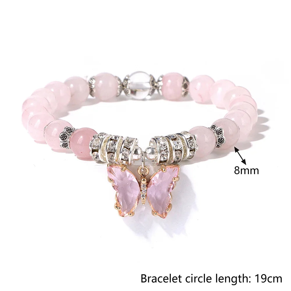  Known as the stone of love, this rose quartz bracelet promotes emotional healing and self-compassion, ideal for everyday wear.