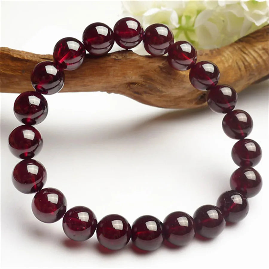  Featuring rich red agate gemstones, this bracelet is perfect for layering or wearing solo, adding a fiery accent to any outfit.