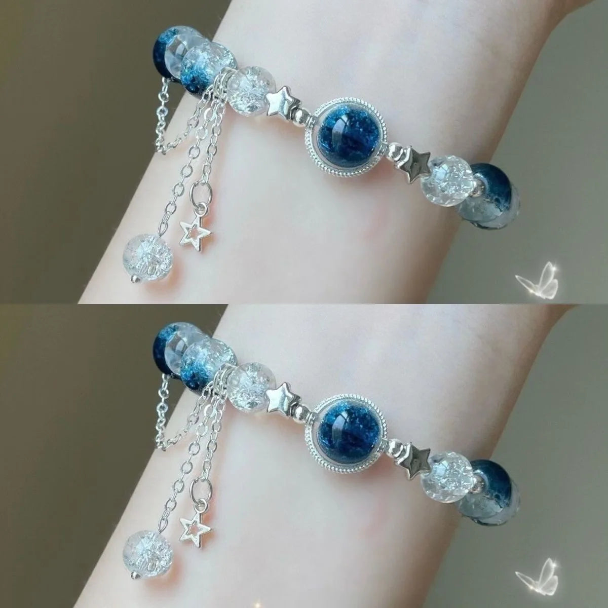 New Simple Beads Crystal Bracelet for Women