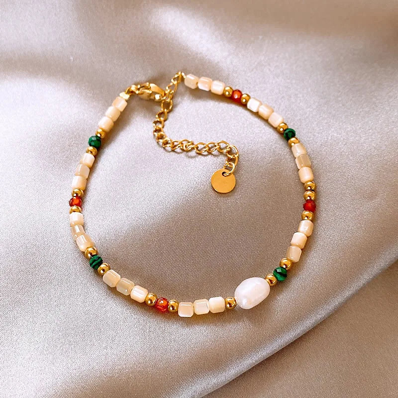 Colorful Beaded Bracelet For Women's and Girls  Exquisite Jewelry  New Bracelet