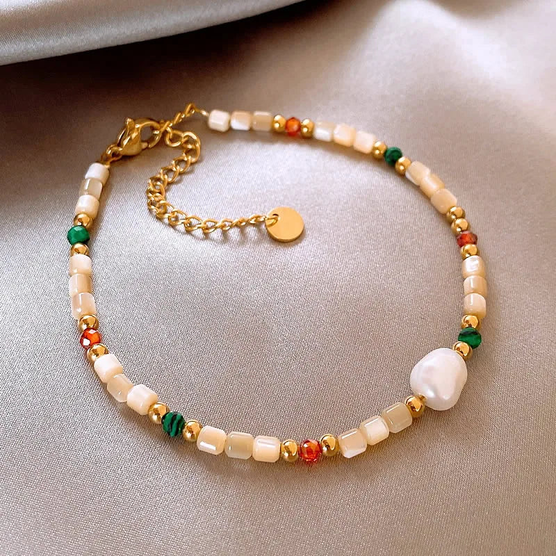 Colorful Beaded Bracelet For Women's and Girls  Exquisite Jewelry  New Bracelet