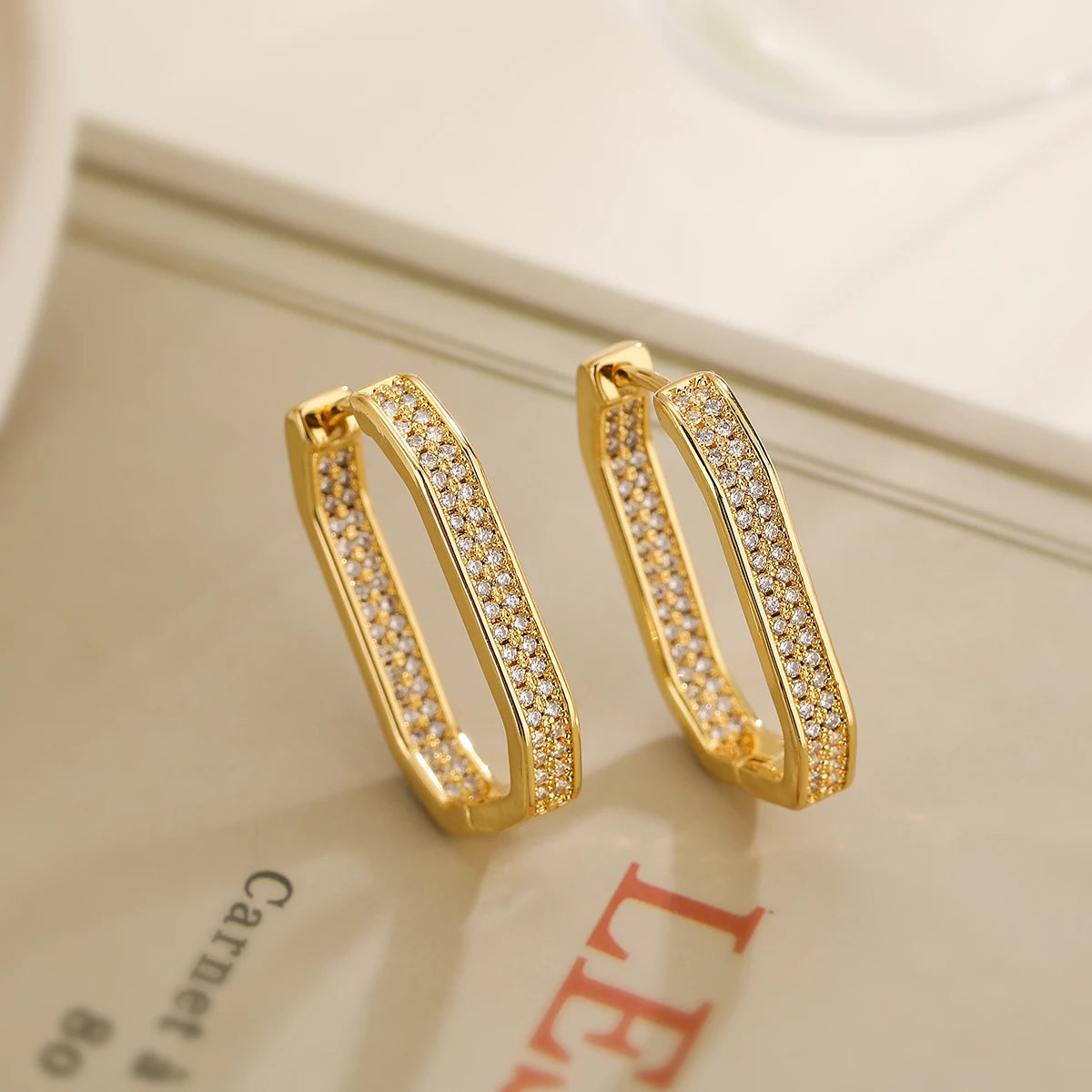 New Arrive Vintage Cubic Zirconia Earrings For Women