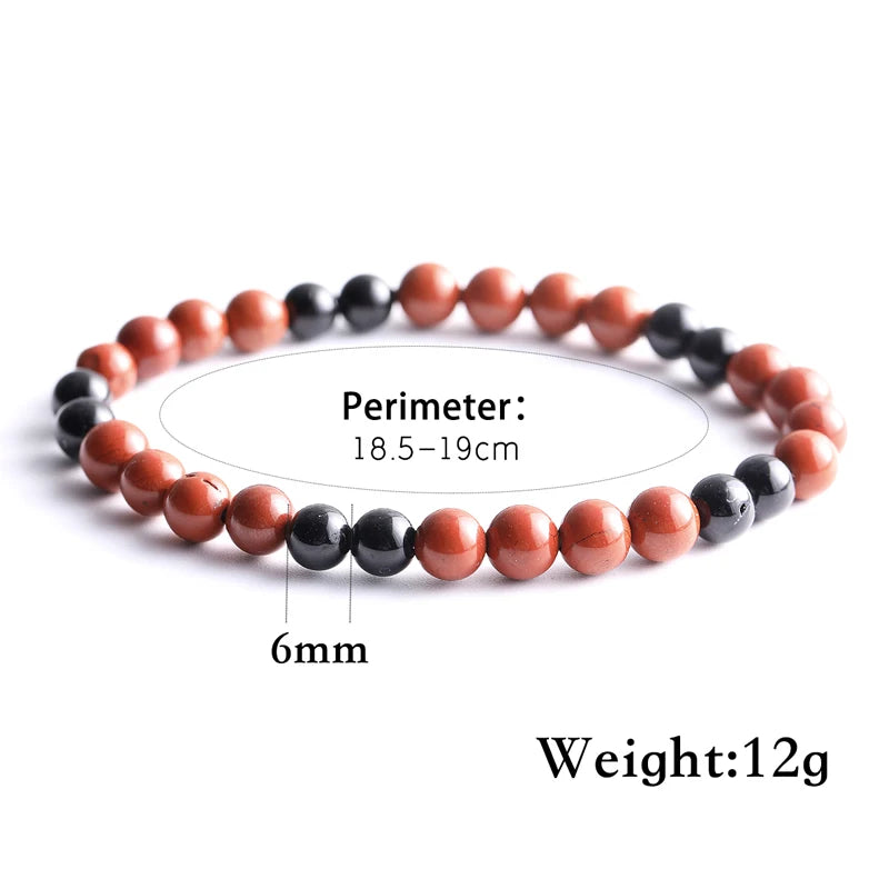 Natural Stone Beads Bracelet Bracelet Bracelet String Men Women Bracelet Original Aura Energy Stone Couple Jewelry Jewelry Gifts