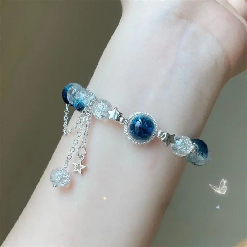 New Simple Beads Crystal Bracelet for Women